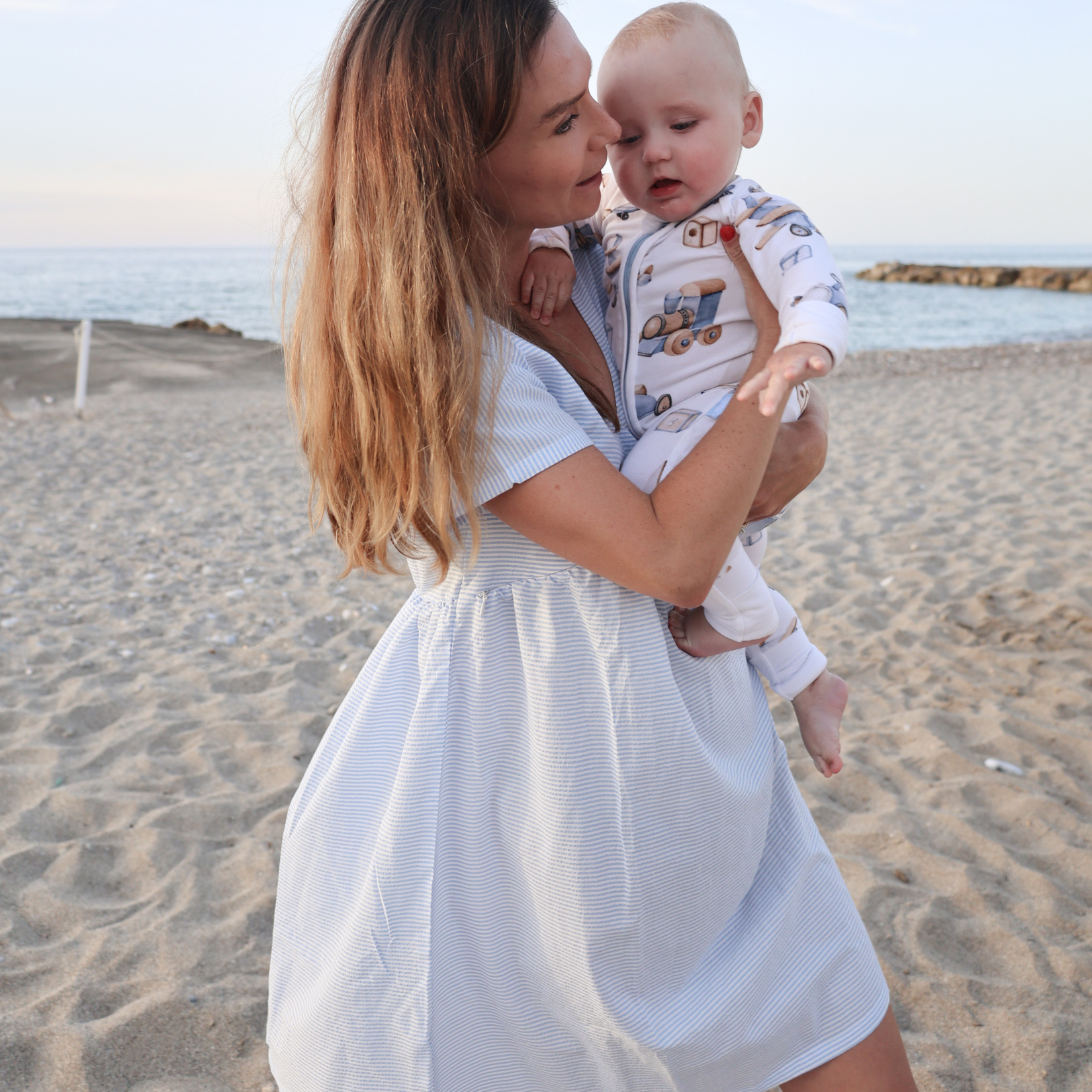 Portofino Breastfeeding Shirt Dress
