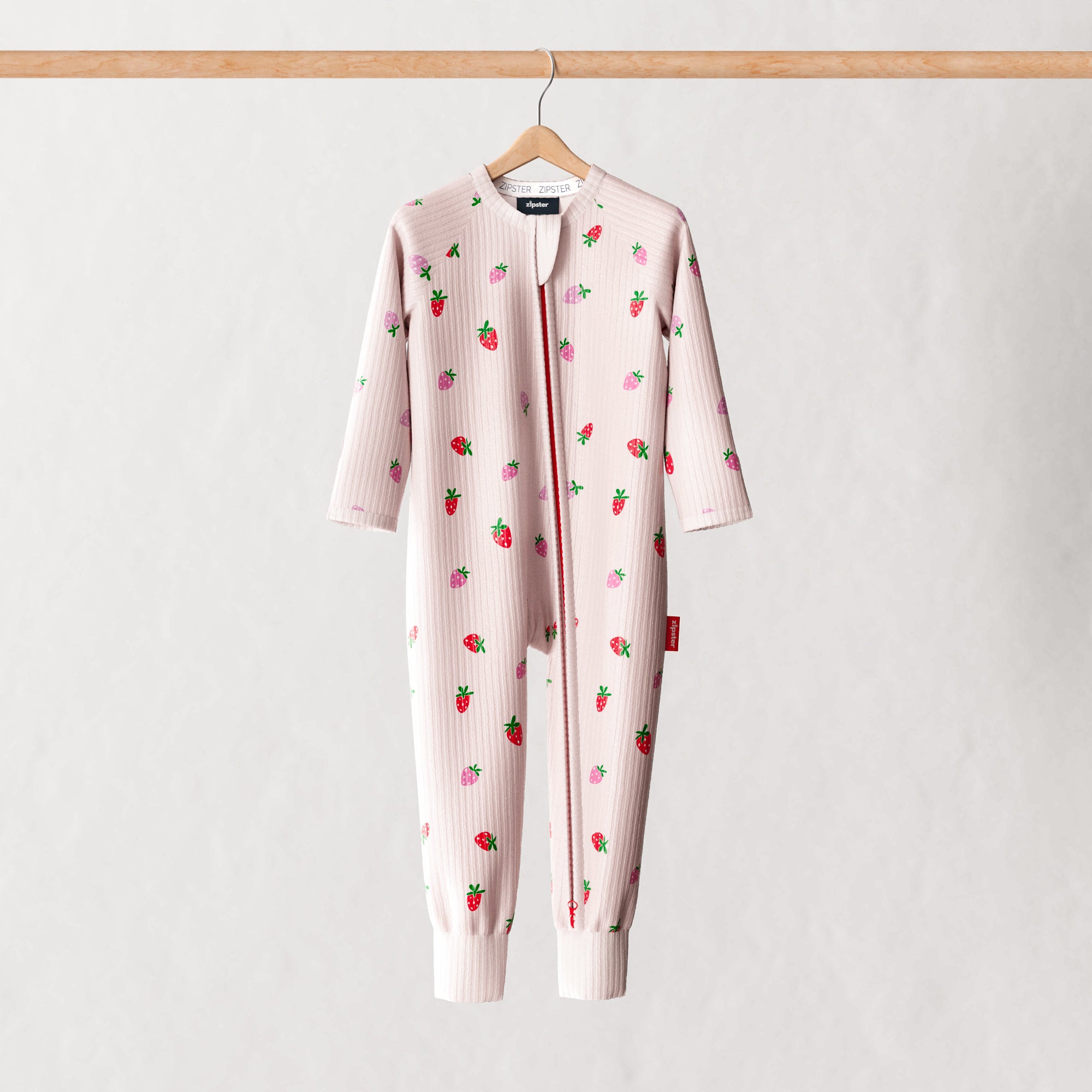 ZIPSTER™ Ribbed Strawberry