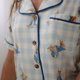 Conjunto de pijama de señora Peter's Gingham Hop
