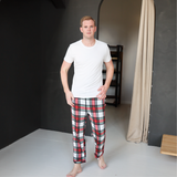 Herren Tartan Dreams Pyjamas T-Shirt Set