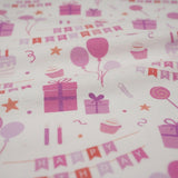 Set di pigiami per bambini compleanno rosa