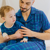 Ensemble de pyjamas pour enfants à carreaux