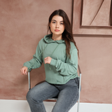 Sudadera de lactancia Bamboo - Oliva