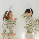 Ensemble de pyjamas pour enfants à la ferme