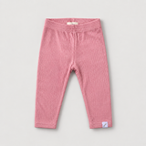 Ribbed Leggings de bambú rosa