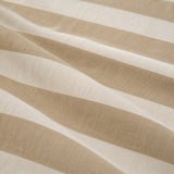 Robe d'allaitement rayée Beige / White