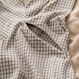 Top d'allaitement sans manches Windowpane