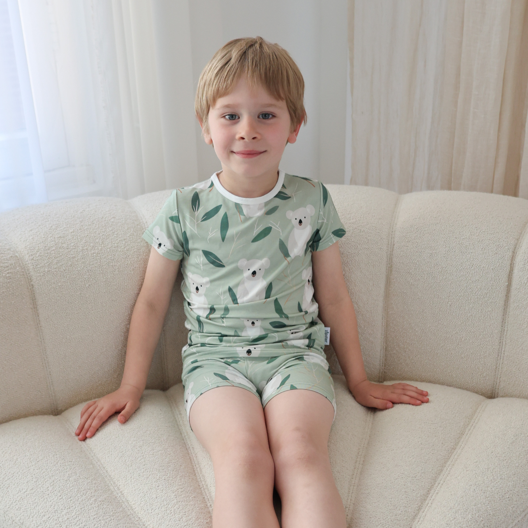 Children's Shortie PJ Set Koala