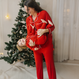 Damen-Pyjamaset Red Heritage