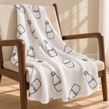 Grande couverture en mousseline « Milk »