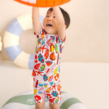 Children's Shortie PJ Set Funky Shells