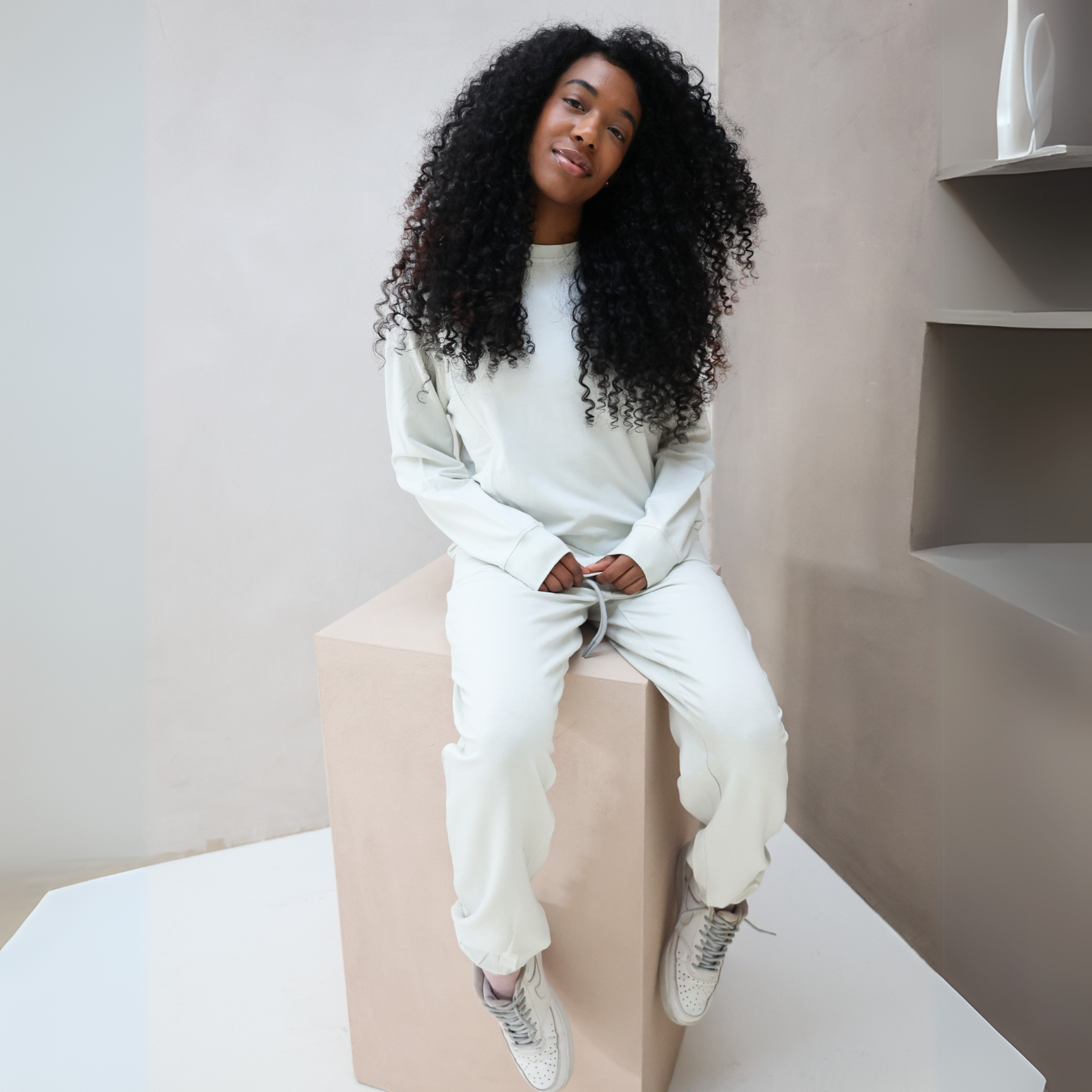 Bamboo Sweatpants Cool Grey