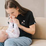 Camiseta de lactancia Borracho de leche