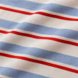 Übergroßes Still-Tee mit Retro-Streifen