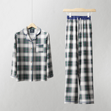 Ensemble de pyjamas pour dames Tartan vert