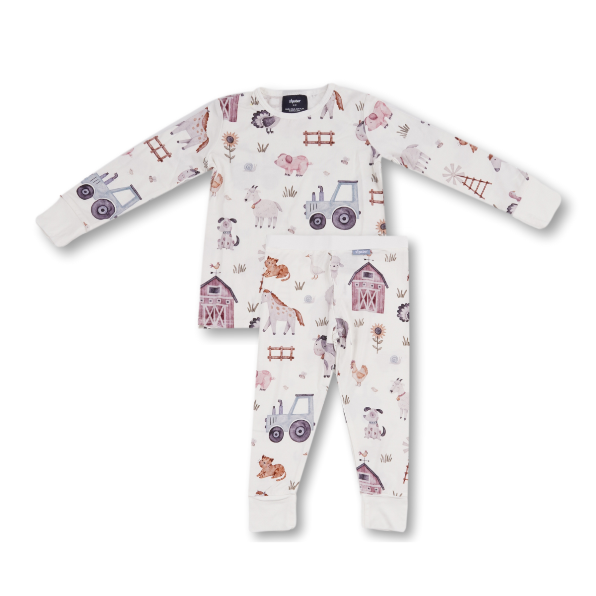 Children's PJ Set Farmyard