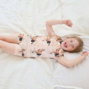Children's Shortie PJ Set Safari