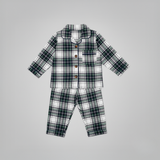 Ensemble de pyjamas pour enfants Green Tartan