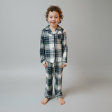 Ensemble de pyjamas pour enfants Green Tartan