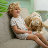 Children's Shortie Ensemble de pyjamas imprimé léopard