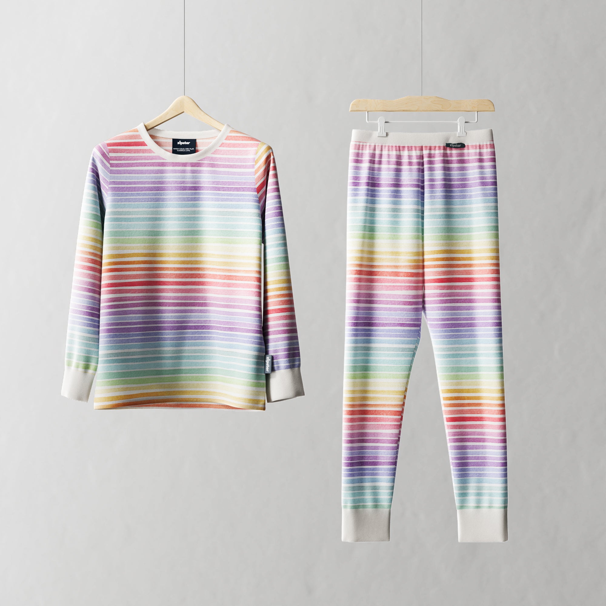 Children's PJ Set Rainbow