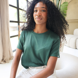 Breastfeeding T-Shirt Forest Green