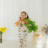 Ensemble de pyjamas pour enfants à la ferme