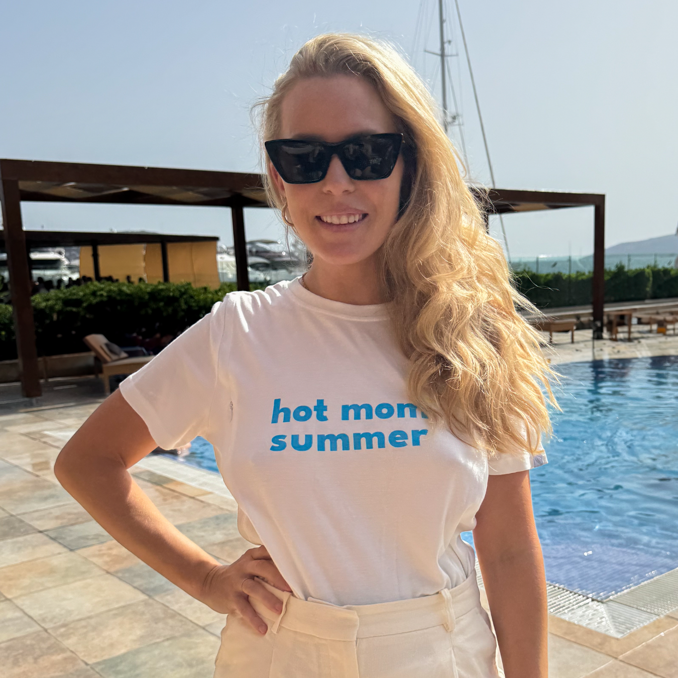 T-Shirt d'allaitement Hot Mom Summer