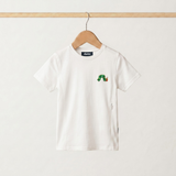 Borstvoeding T-shirt Rupsje Nooitgenoeg™ Geborduurd
