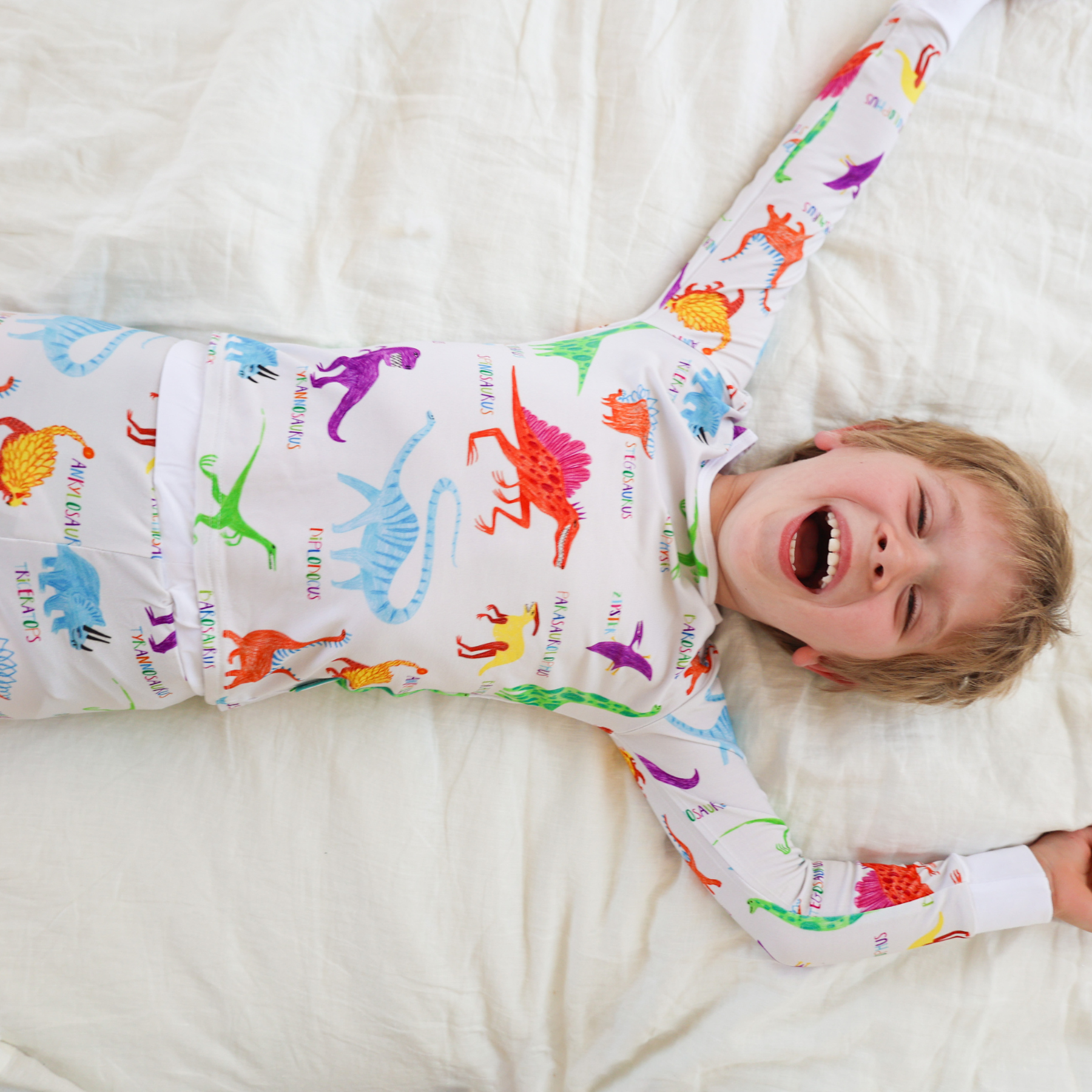 Children's PJ Set Dinosaur