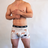 Herren Boxershorts Faultier