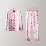 Set di pigiami per bambini compleanno rosa