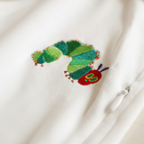 Borstvoeding T-shirt Rupsje Nooitgenoeg™ Geborduurd