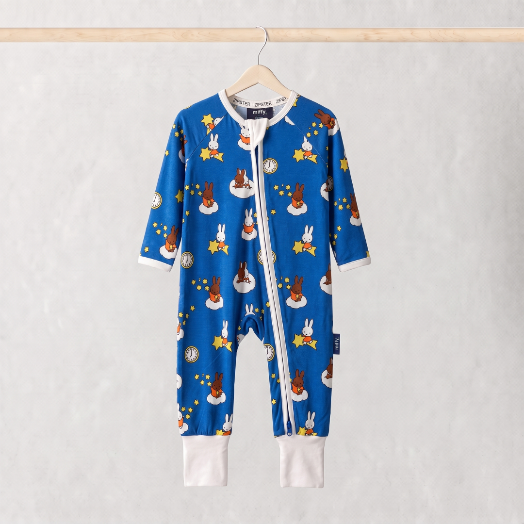ZIPSTER x Miffy Pijama de bambú «Starry Sleep», vista frontal