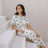 Damen Pyjama Set Die kleine Raupe Nimmersatt™ Dotty Daydreams